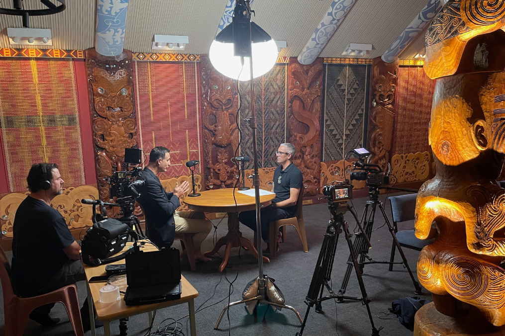Cornell Tukiri and Dan Hikuroa