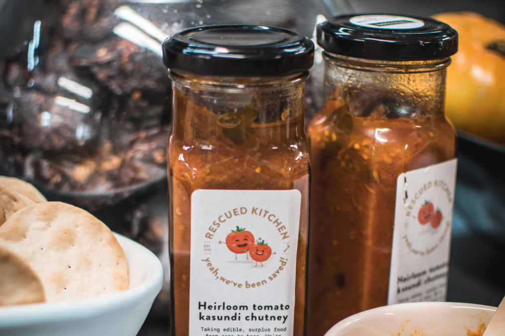Rescued Kitchen upcycled tomato chutney